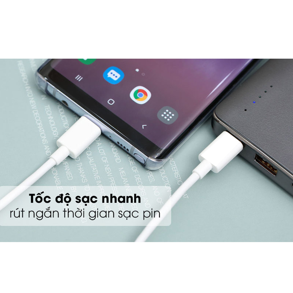 Cáp sạc nhanh Samsung 25w Dây sạc nhanh Samsung Type C to Type C màu đen trắng MORE bảo hành 6 tháng chính hãng