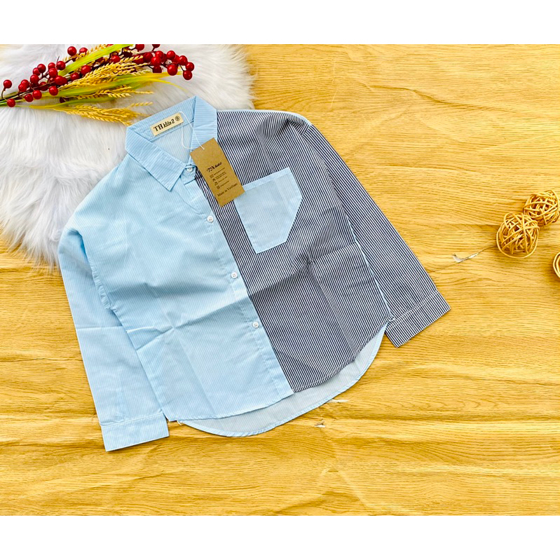 🥰 Áo sơ mi Kate bé gái 27-50kg