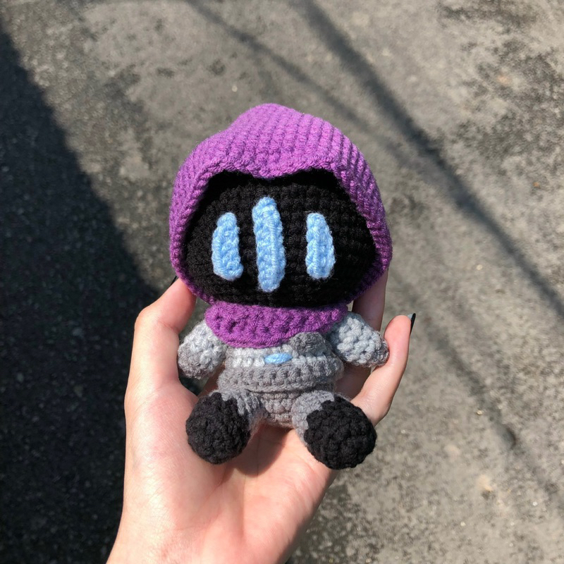 BÚP BÊ OMEN VALORANT LEN MÓC HANDMADE