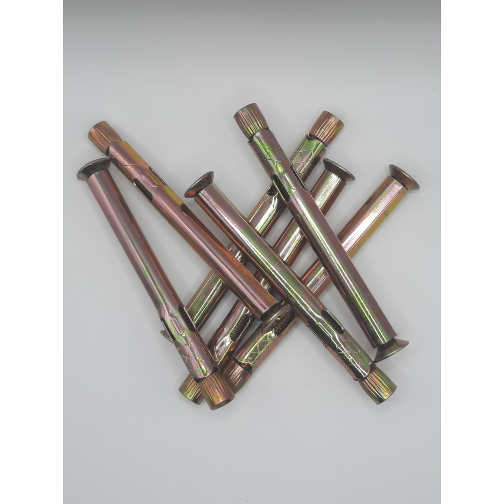 Tắc kê nở M10x100/M8x100 đầu vít ba ke sắt xi kẽm