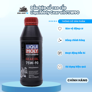 Nhớt hộp số xe tay ga liqui moly 75w90 500ml