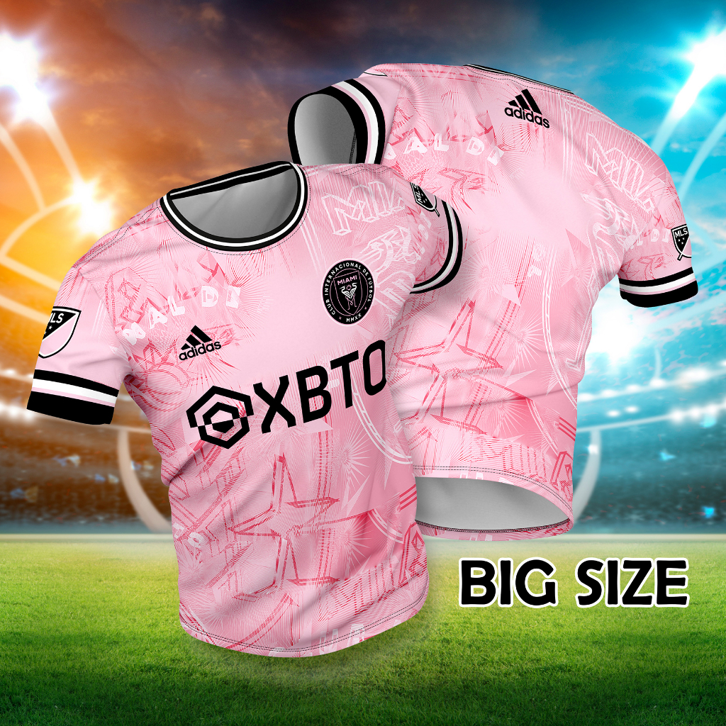 Áo Bóng Đá Unisex  PSG - Miami - Man City - Juve - Barca - MU Chất Thun Thoáng Mát