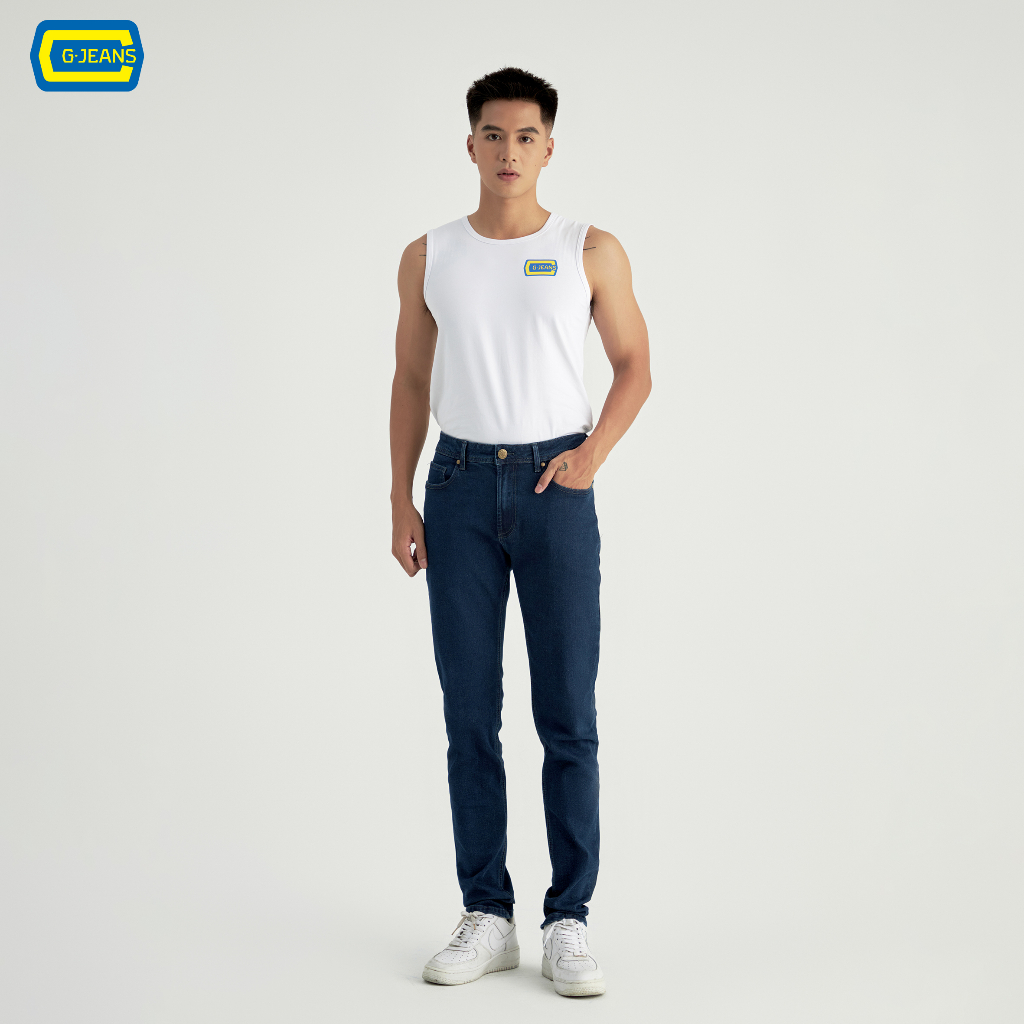 [Mã FATOP12 giảm 30K đơn 150K] Quần dài Genviet Nam Jeans Col Cơ Bản D1103J8374