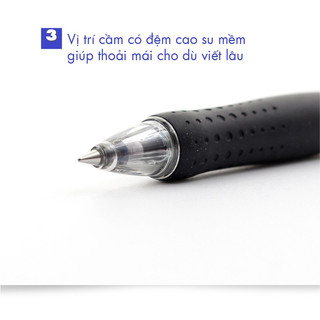 Bút bi bấm UNI LAKNOCK (SN100-07)