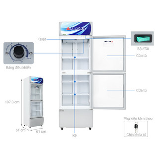 Tủ mát Alaska 385 lít LC-385D  (Miễn phí giao tại HCM-ngoài tỉnh liên hệ shop)