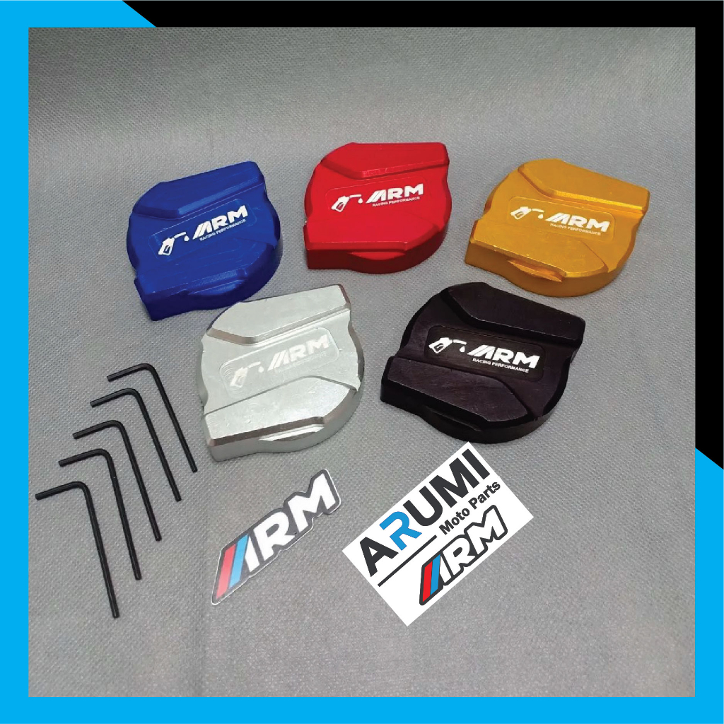 Ốp nắp xăng nhôm CNC thương hiệu ARM
