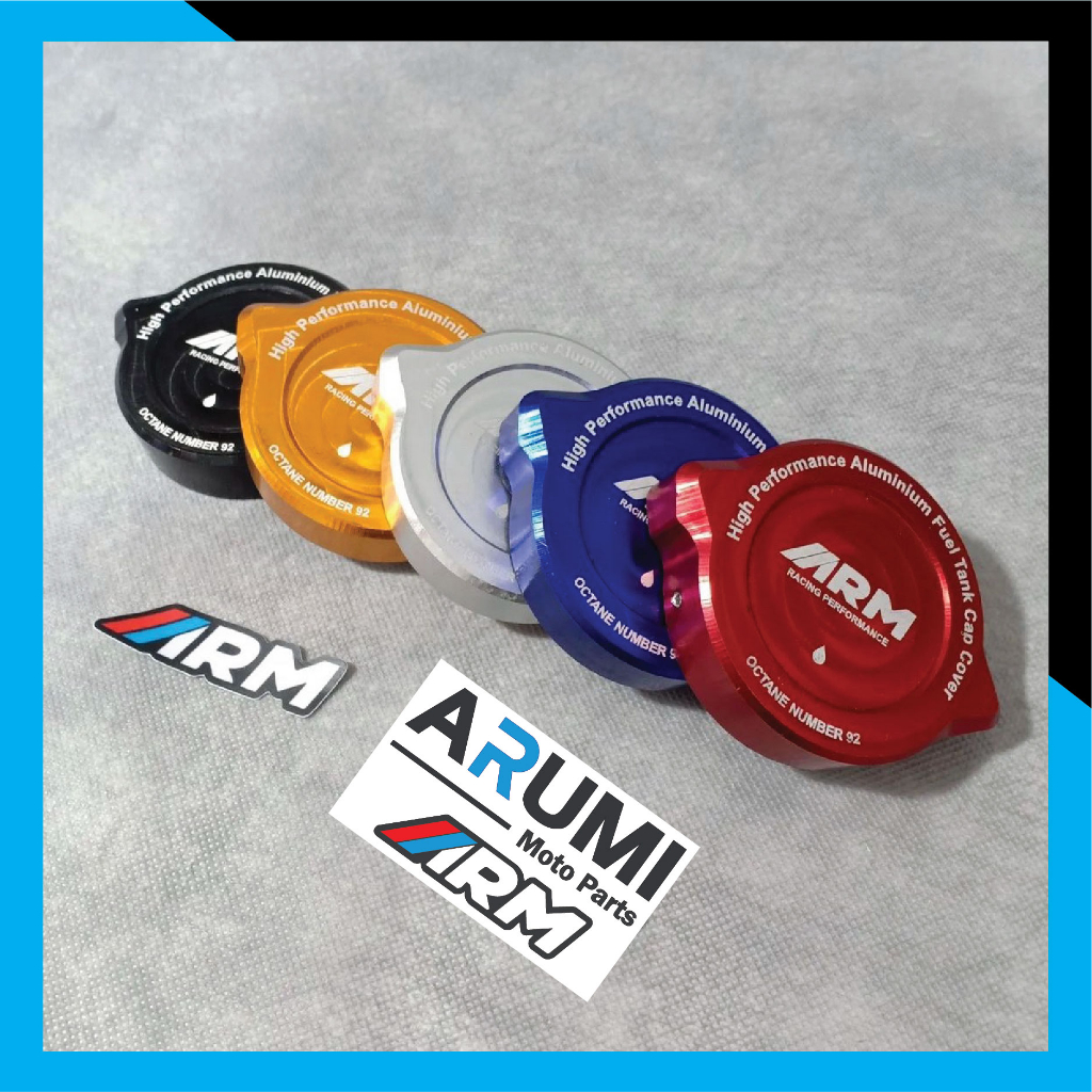 Ốp nắp xăng nhôm CNC thương hiệu ARM