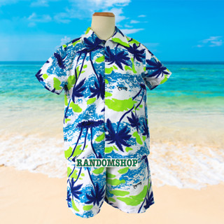 Đồ bộ cây dừa đi biển thích hợp mặc nhóm, đồng phục gia đình, team building