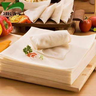 Bánh Tráng Bột Mì Singapore Tyj Spring Roll Pastry 400gr/ 15.5cm/ 8.5" 50 Lá /Bánh Tráng Singapore Bánh Tráng Bột Mì Đôn