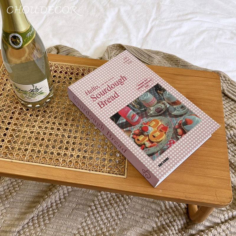 Mô hình sách giả họa tiết dễ thương dùng trang trí nhà cửa, phụ kiện chụp ảnh - Chou.Decor