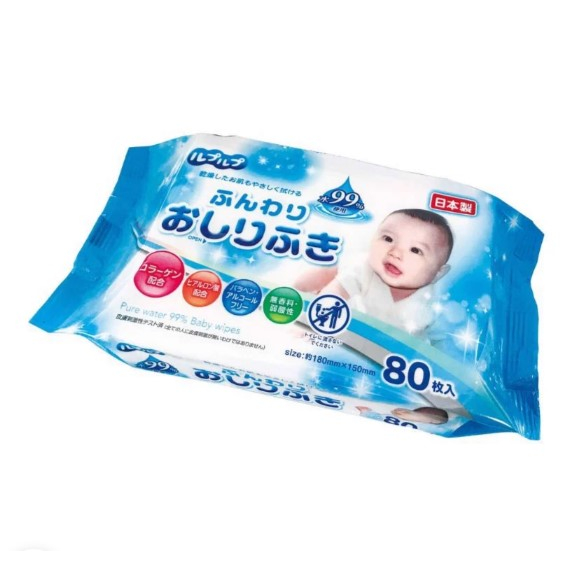 GIẤY ƯỚT 99% NƯỚC TINH KHIẾT - LIFE-DO.PLUS LD-210V 80 TỜ