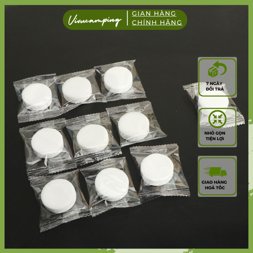 Cồn Viên, Cồn Khô Cho Bếp Cồn Mini Chuyên Dụng Cho Cắm Trại, Dã Ngoại, Phượt, Camping, Du Lịch AN Toàn Tiện Lợi