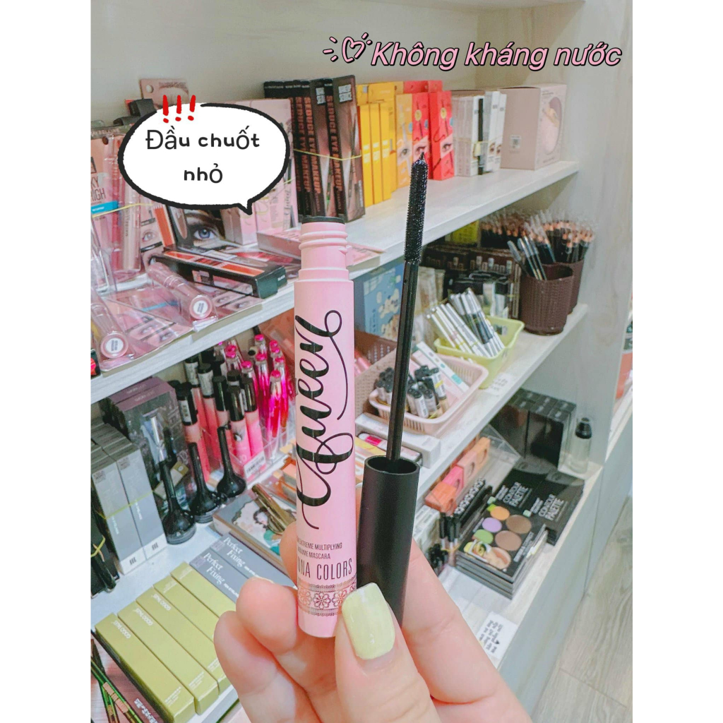 Mascara, Chuốt Mi SIVANNA COLOR QUEEN Extreme Multiplying Volume Mascara HF9034 Thái Lan