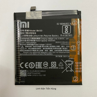 Pin zin xiaomi mi 8 se / mi8se loại aa bao test đổi mới