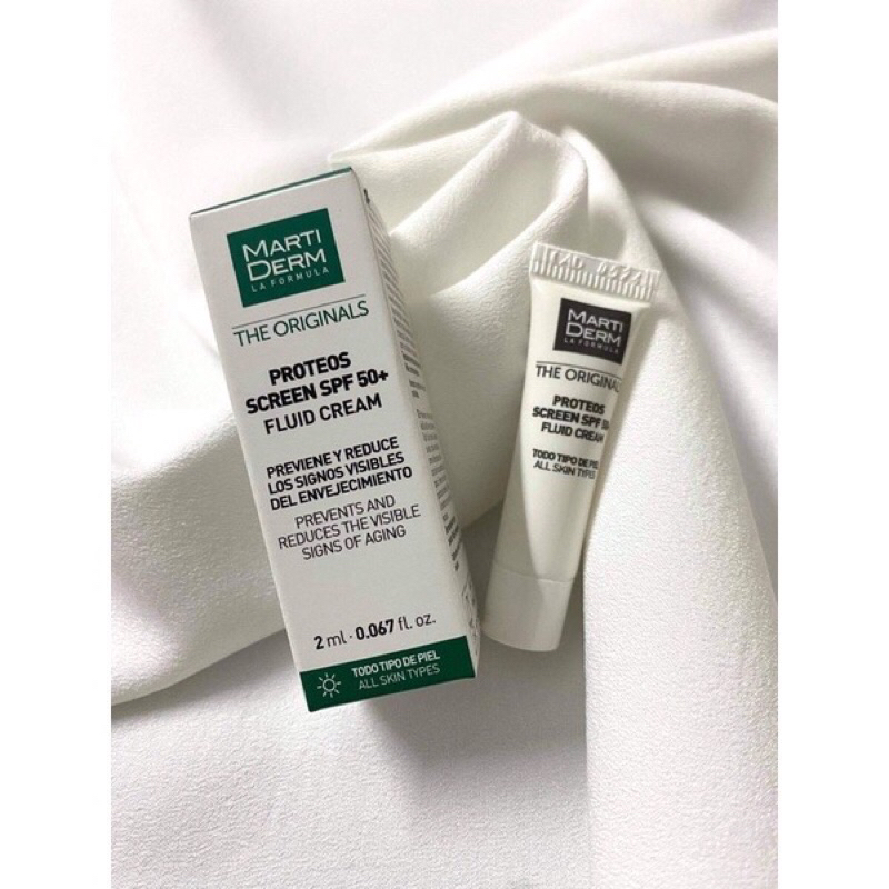 Mẫu thử 2ml kem chống nắng Martiderm