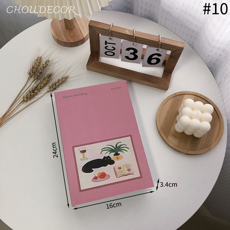 Mô hình sách giả họa tiết dễ thương dùng trang trí nhà cửa, phụ kiện chụp ảnh - Chou.Decor