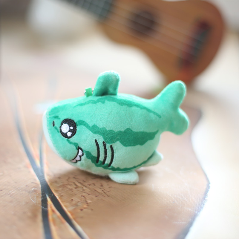 Móc khóa nhồi bông Cá Mập Shark Dudu Ráp nhiều mẫu mã dễ thương trang trí balo, túi xách, quà tặng bạn bè