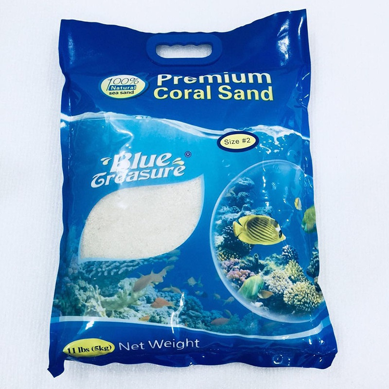 Cát biển – Blue Treasure loại 1-2mm Trang Trí Bể Nước Mặn