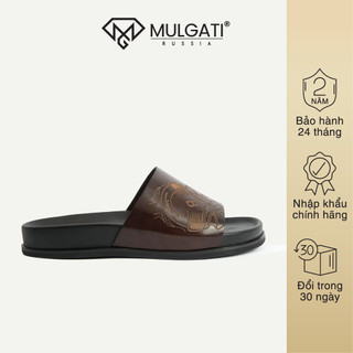 Dép da nam MULGATI Rubber Soles quai ngang - KB2090-9