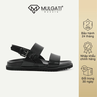 Dép xăng đan nam MULGATI Comfort Sandal da bò cao cấp dép quai ngang - TK706-4
