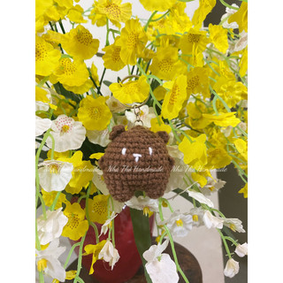 [ Handmade ] Móc khóa len con gấu