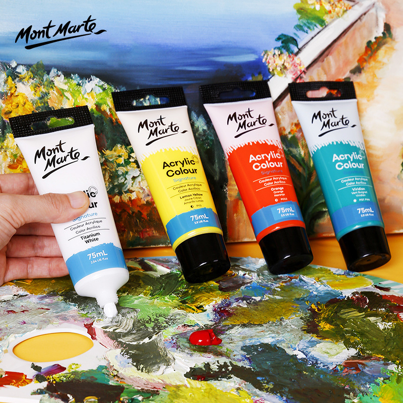 Màu Acrylic MONT MARTE Tuýp 75ml - Họa Cụ Hakuart