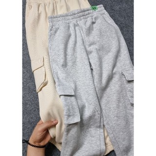 Quần nỉ bông Jogger túi 2 bên Max