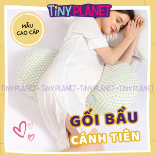  Gối bà bầu cánh tiên cao cấp kèm gối phụ Tiny Planet giúp mẹ bầu nằm nghiêng giảm đau lưng cải thiện giấc ngủ ngon 