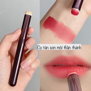 Cọ môi tán son đầu tròn