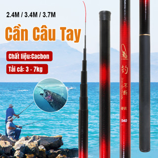 3,7M Cần Câu Cá 5-8H, Cần Câu Tay SHIMANO Cacbon Cao Cấp,cần câu đài do Lão Ngư Phân Phối Chính Hãng
