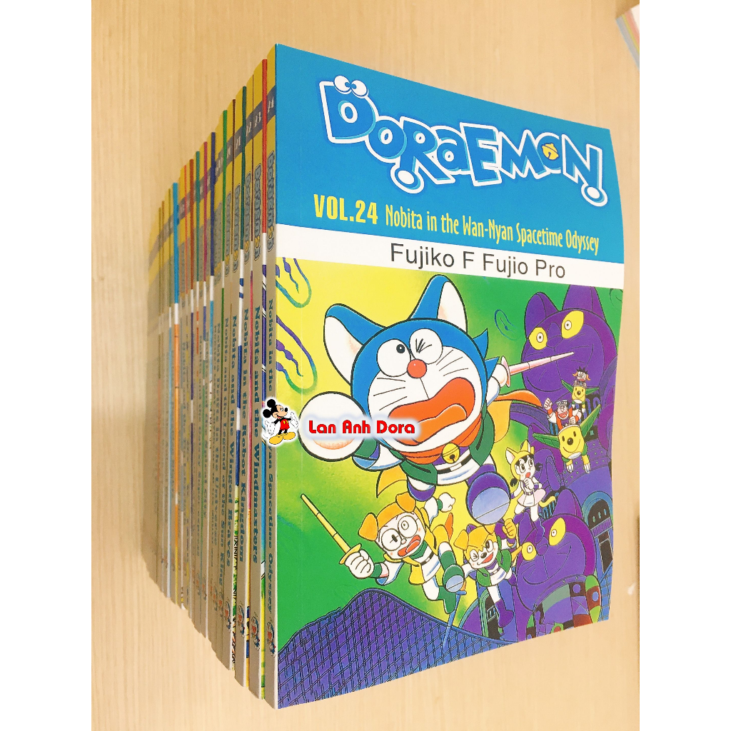 Doremon Tiếng anh set 12