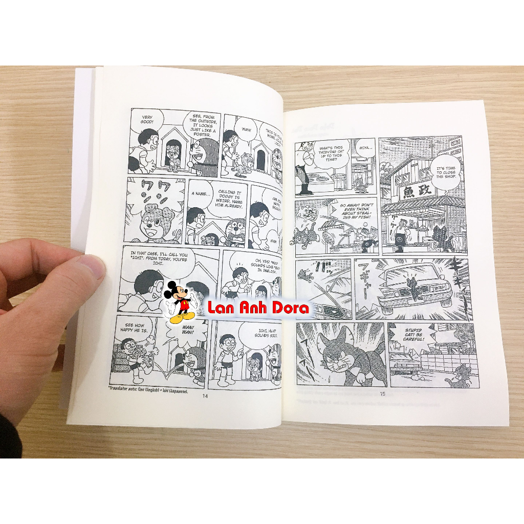 Doremon Tiếng anh set 12