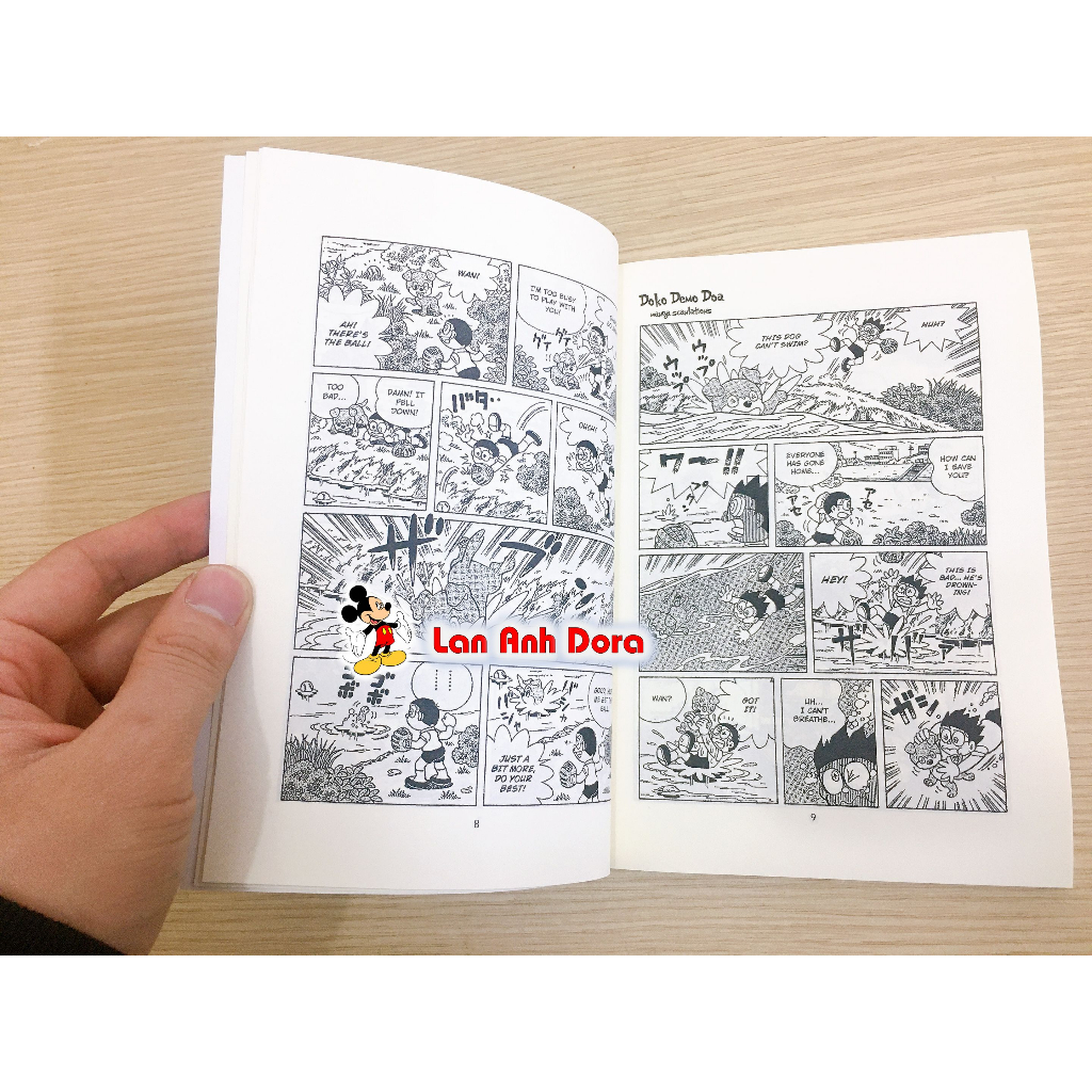 Doremon Tiếng anh set 12