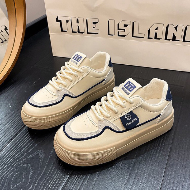 Giày thể thao DK chất da mềm mịn siêu êm chân