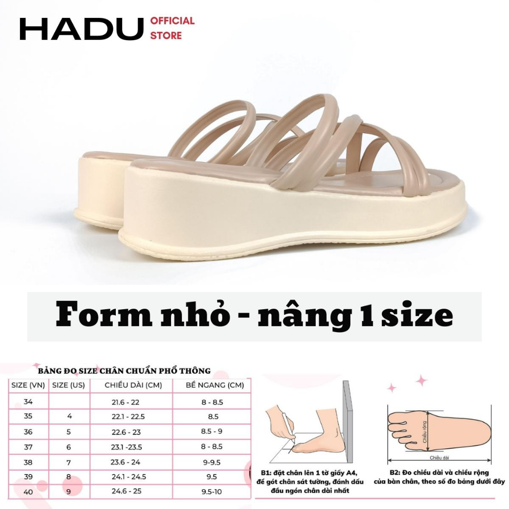 Form nhỏ nâng 1 size - Dép Đế Đúc Bánh Mì Quai Chéo IXI, Đế PU Siêu Nhẹ, Êm Ái KATIFA K503D, Bảo Hành 12T