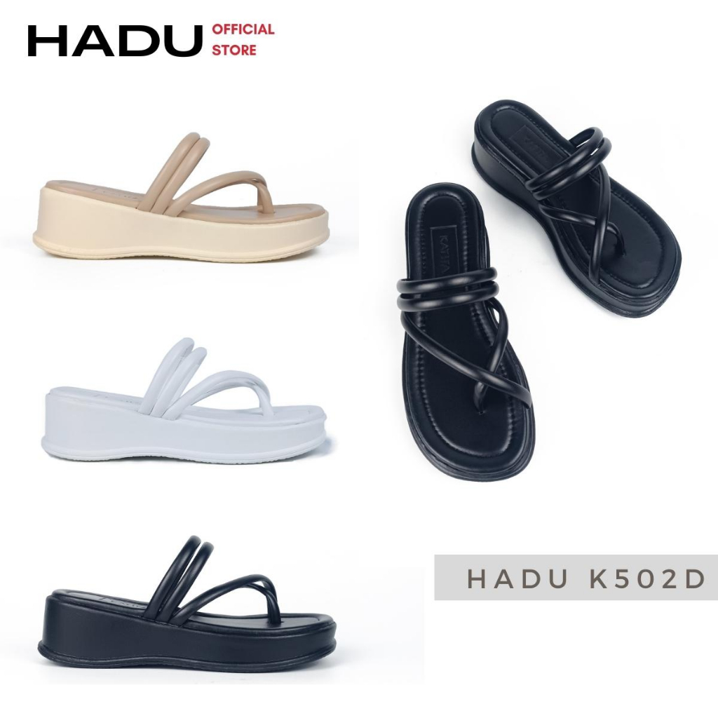 Form nhỏ nâng 1 size - Dép Đế Đúc Bánh Mì Quai Xỏ Ngón, Siêu Êm Ái, Nhẹ Nhàng KATIFA K502D, Bảo Hành 12T