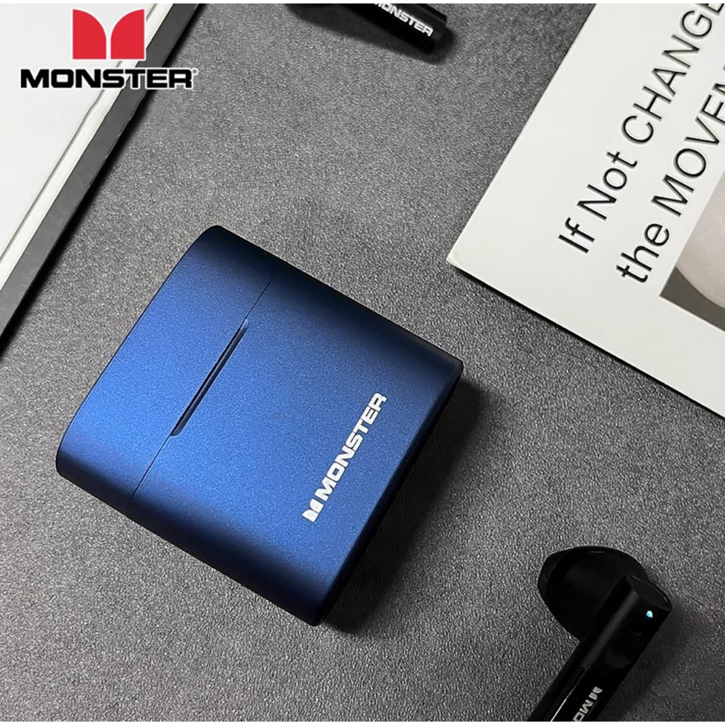 Tai nghe Bluetooth MONSTER XKT03, Bluetooth V5.3, tai nghe không dây true wireless chính hãng BH, cảm ứng , có mic
