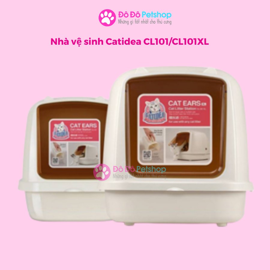 Nhà vệ sinh Catidea cho mèo