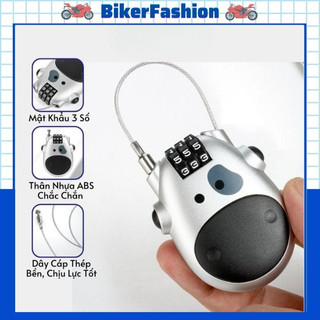 Khóa Mũ Bảo Hiểm Chống Trộm - Tiện Dụng Dành Cho Mũ Fullface