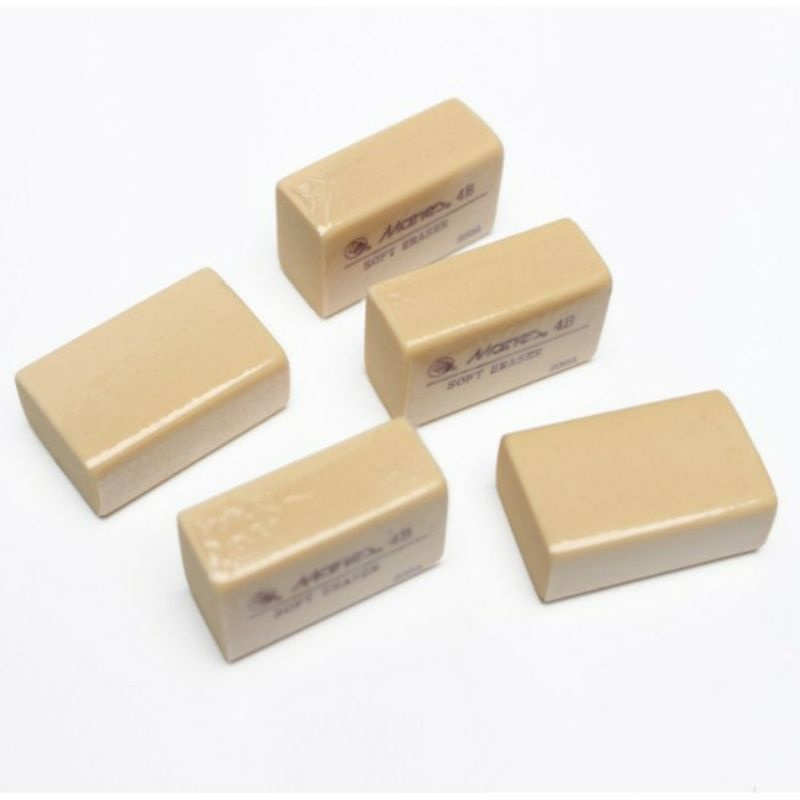 Gôm Cao Su Vàng Tẩy Bút Chì 4B 200A MARIES CHÍNH HÃNG, TẨY SẠCH CÁC LOẠI THAN CHÌ, TẨY SIÊU SẠCH | MARIES