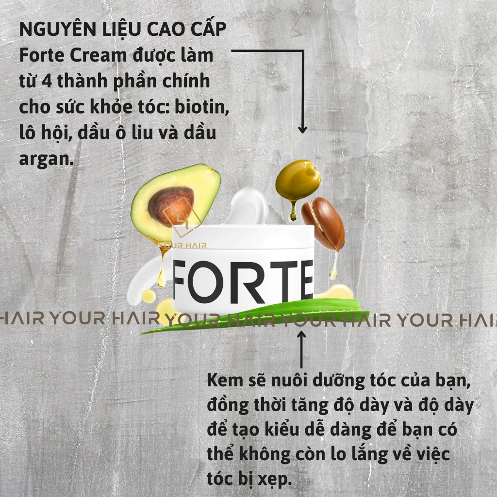 Sáp tạo kiểu Forte Series STYLING CREAM - 85g