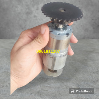 Mô tơ giảm tốc 775 12V 24V chế đồ, motor giảm tốc 775 nhông hành tinh 12V 24V, motor 775 giảm tốc