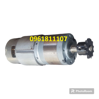 [Nhông kim loại] Motor 775 giảm tốc planetary, motor giảm tốc 775 hộp số nhông hành tinh planetary trục 8mm