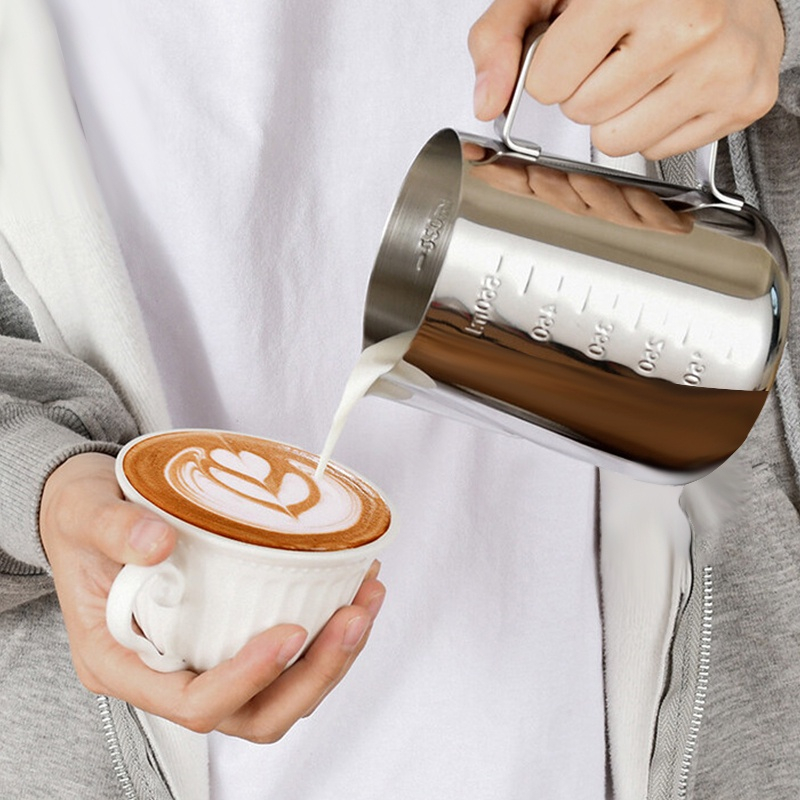 Ca đánh sữa inox  350ml/ 600ml