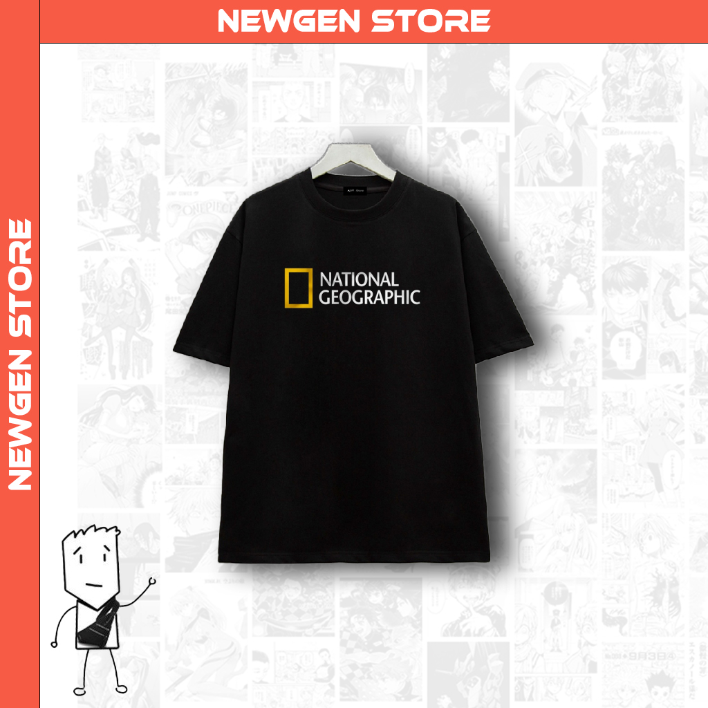 Áo thun in hình  " NatGeo Shirt " | National Geographic Channel | Newgen store - Thời trang game thủ