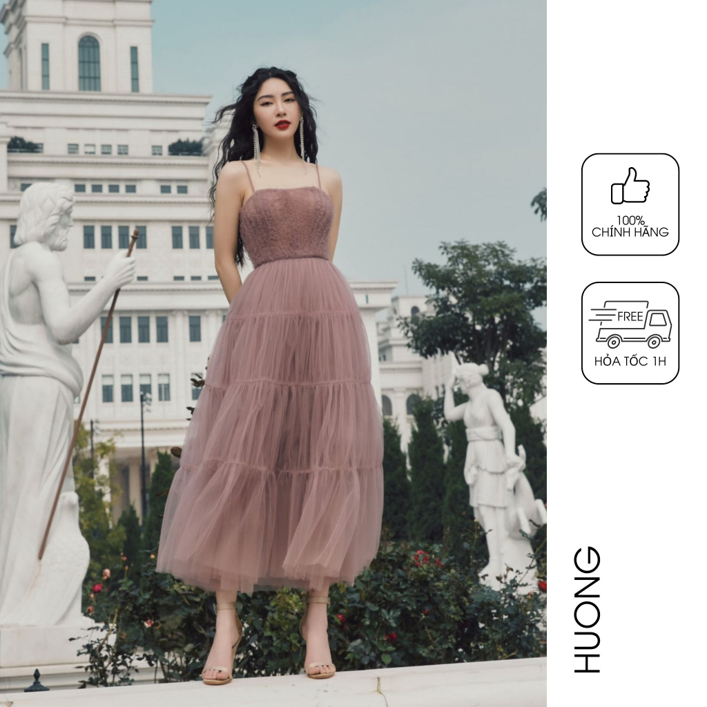 Đầm maxi dreamy lace HUONG BOUTIQUE HBLOVE356