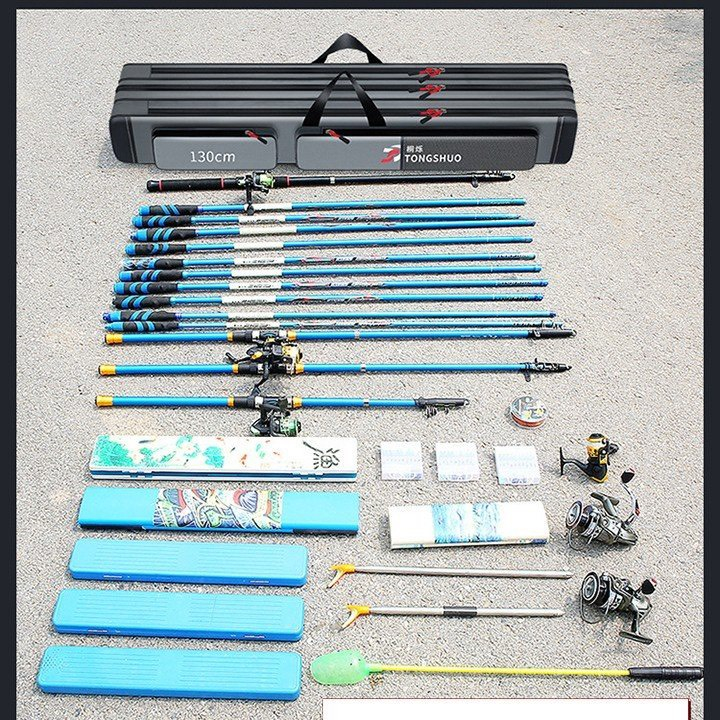 Túi đựng cần câu cá chuyên dụng câu đơn câu đài 2 ngăn, 3 ngăn cao cấp