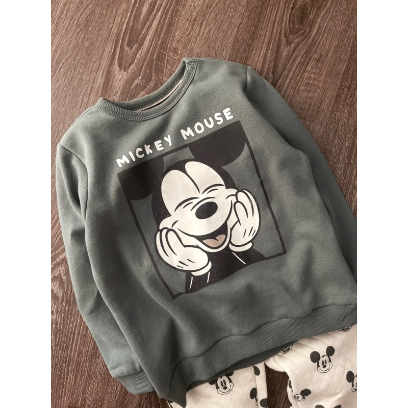 Bộ nỉ mickey cho em bé dư xịn