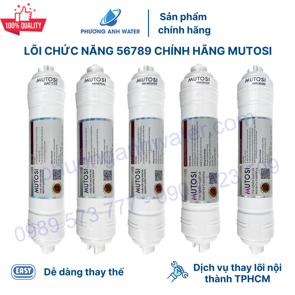 Lõi chức năng 5678 và 56789 chính hãng Mutosi