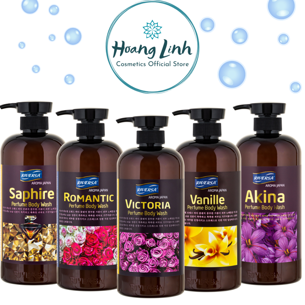 Sữa Tắm Hương Nước Hoa Cao Cấp RIVERSA - 950ML